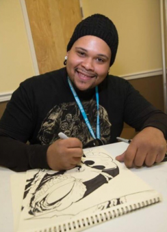 e are pleased to welcome rising star artist Christian Espiritusanto to New Jersey Collector Fest on September 8th! Christian's amazing artwork has been seen in Walking Dead magazine 18. Meet Christian at Collector Fest . You will be wowed by his stunning art and outgoing style.